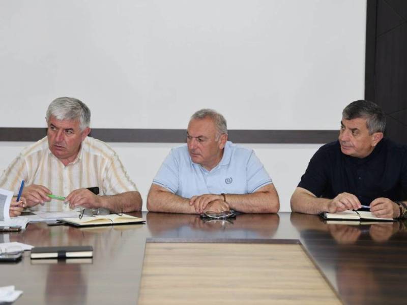 ცაგერის მუნიციპალიტეტის მერმა ჭაბუკი ჭაბუკიანმა სტრუქტურული ერთეულების...